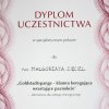 Certyfikaty Małgorzata Cięciel
